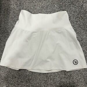 Vuori White Mini Skirt